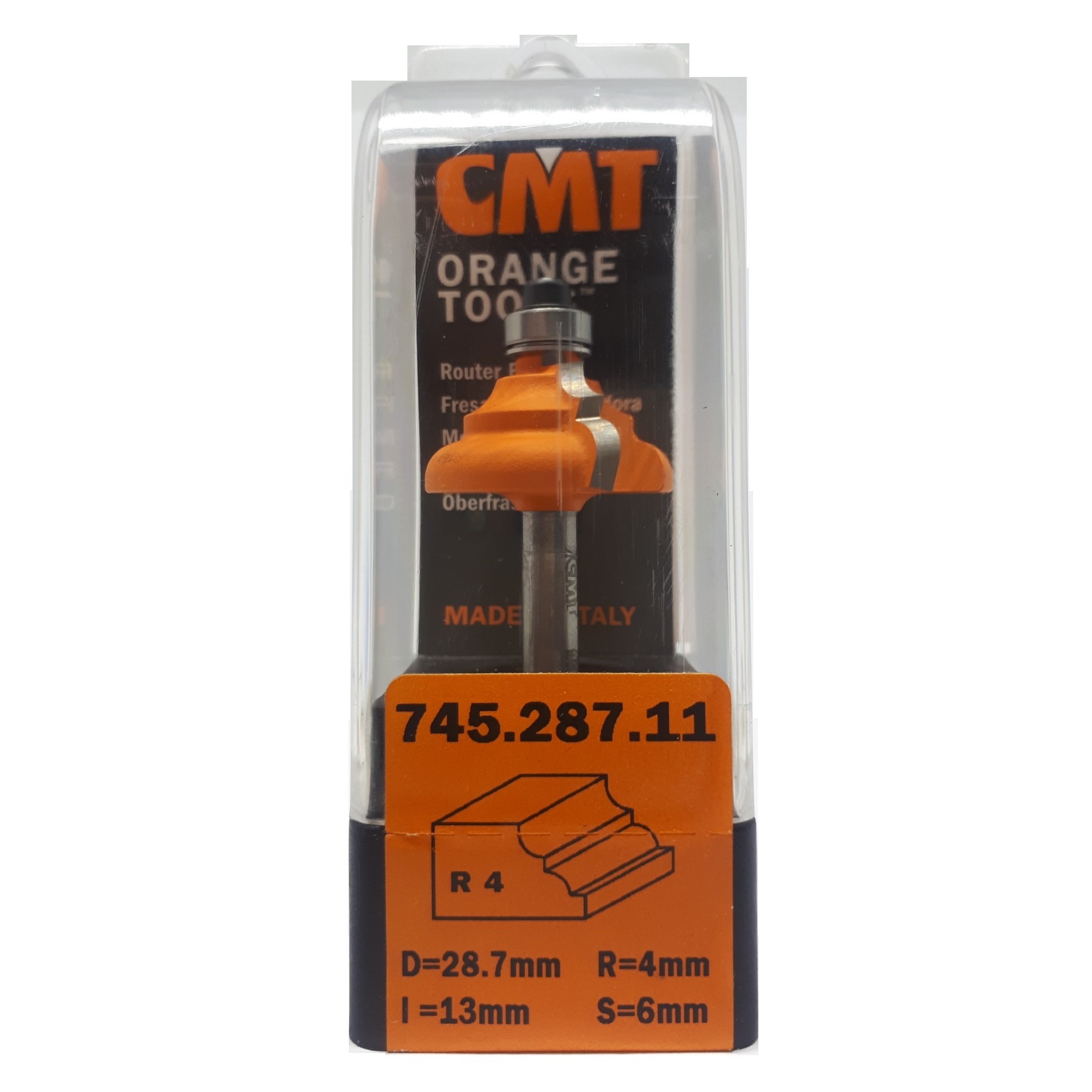 Fresa para Moldura HW Ø28,7x4mm - marca CMT - Cód. 745.287.11